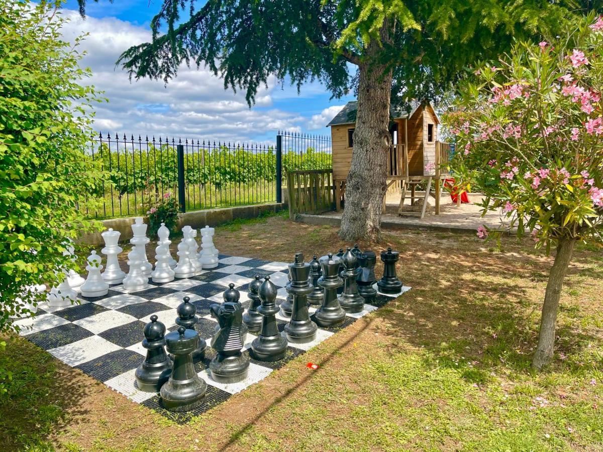 Camping Le Pressoir Petit-Palais-et-Cornemps מראה חיצוני תמונה